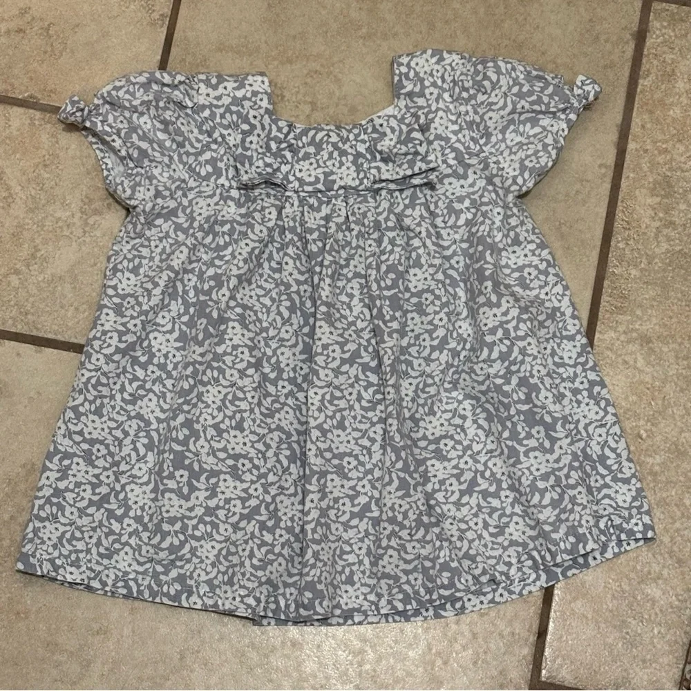 Floral Baby Girl Dresses 2-Piece Bundle Spring Dress Set Size 9-12 Months
